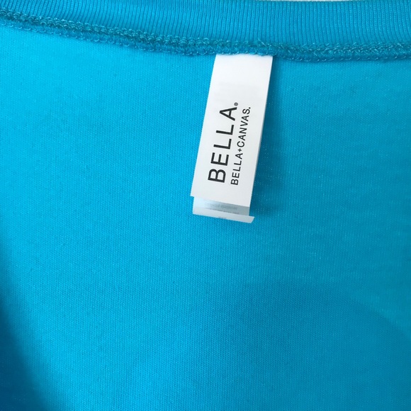 NWT Redbubble Sz Medium blue graphic tee Don’t talk Stranger - Picture 4 of 6